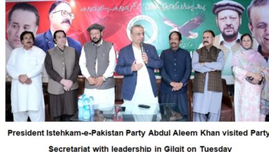 IPP to Contest Local Government Elections Across Gilgit-Baltistan, Says Abdul Aleem Khan